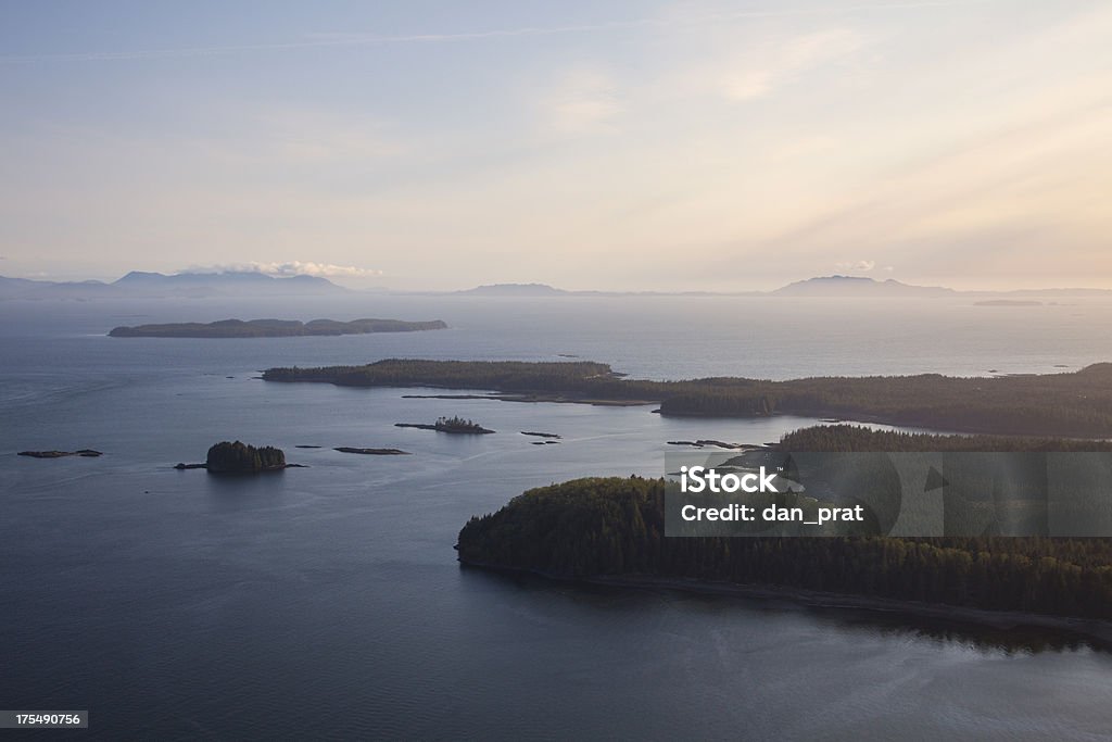 North Coast, British Columbia The North Coast of British Columbia near Prince Rupert.  The region is famous for its natural beauty and abundant wildlife. Haida Gwaii Stock Photo