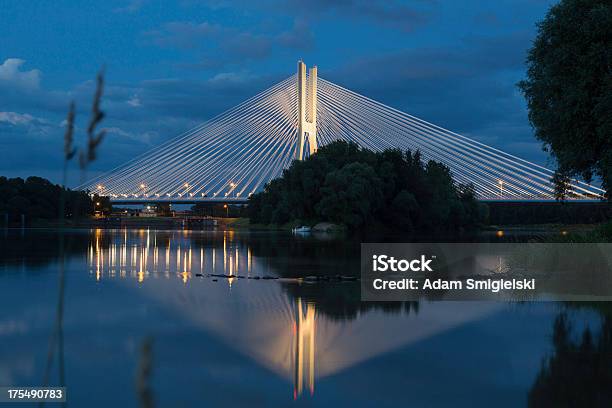 Cablestayed Bridge Stock Photo - Download Image Now - Architectural Feature, Architecture, Below
