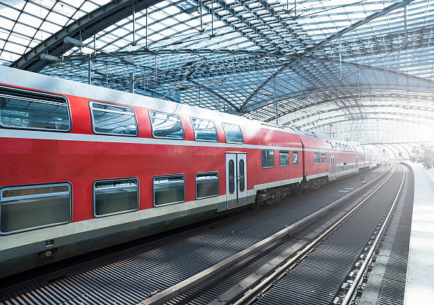 열차 현대적인 관측소, 베를린 (berlin) - train railroad station berlin germany germany 뉴스 사진 이미지