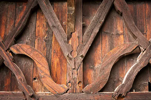 "Detail of a timber construction, was seen in South Tyrol.For more impressions, please look here:"