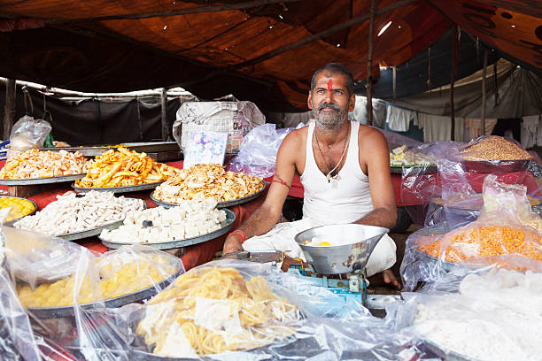 istock Candy Vendor in Indian Market 175492119