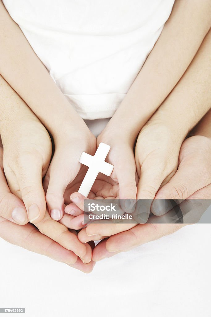 Christian família - Foto de stock de Apoio royalty-free