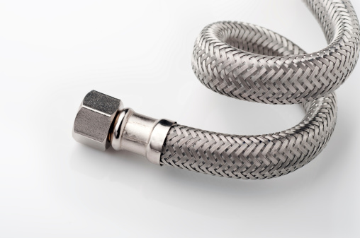 braided hose. sink or toilet water line.Related image: