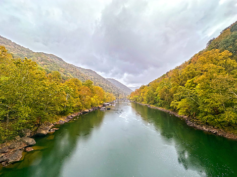 View of the New River Gorge in the fall. Taken with an iPhone 14 Pro