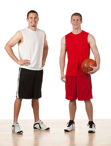 istock Happy basketball players 175494705