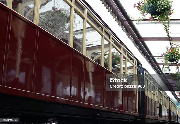 Porthmadog Railway Station Stock Photo - Download Image Now - Ffestiniog Railway, Clock, Color Image