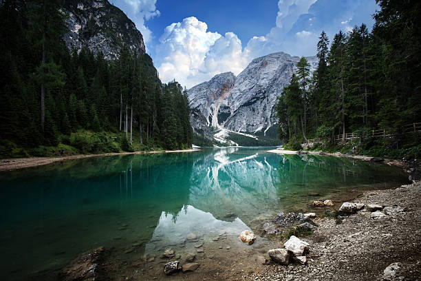 Photo of Lago Di Braies and Dolomites, northern Italy