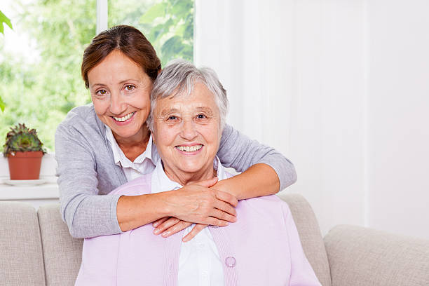 istock Senior woman and caregiver 175495833