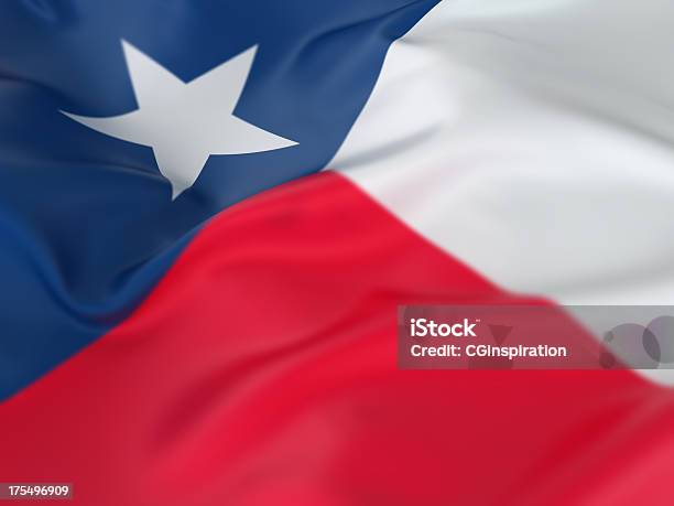Flag Of Texas Stock Photo - Download Image Now - Texas State Flag, Close-up, Cut Out