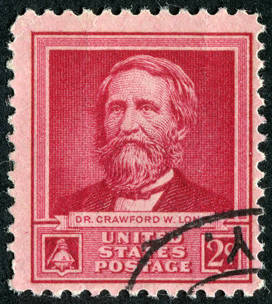 istock Dr. Crawford W. Long Stamp 175497437