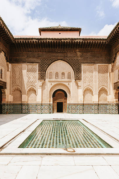 istock Arabian Architecture Moroccan Design Ben Youssef Madrasa Islamic College 175497724