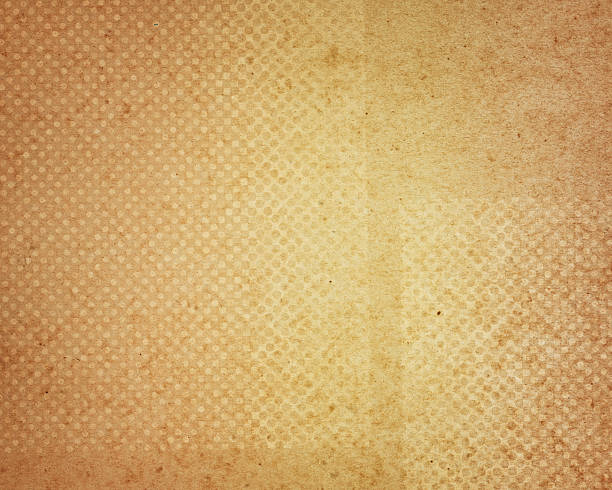 istock stained antique paper with halftone 175498219