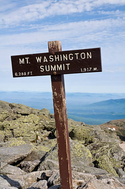Mount Washington (NH, Usa) stock photo