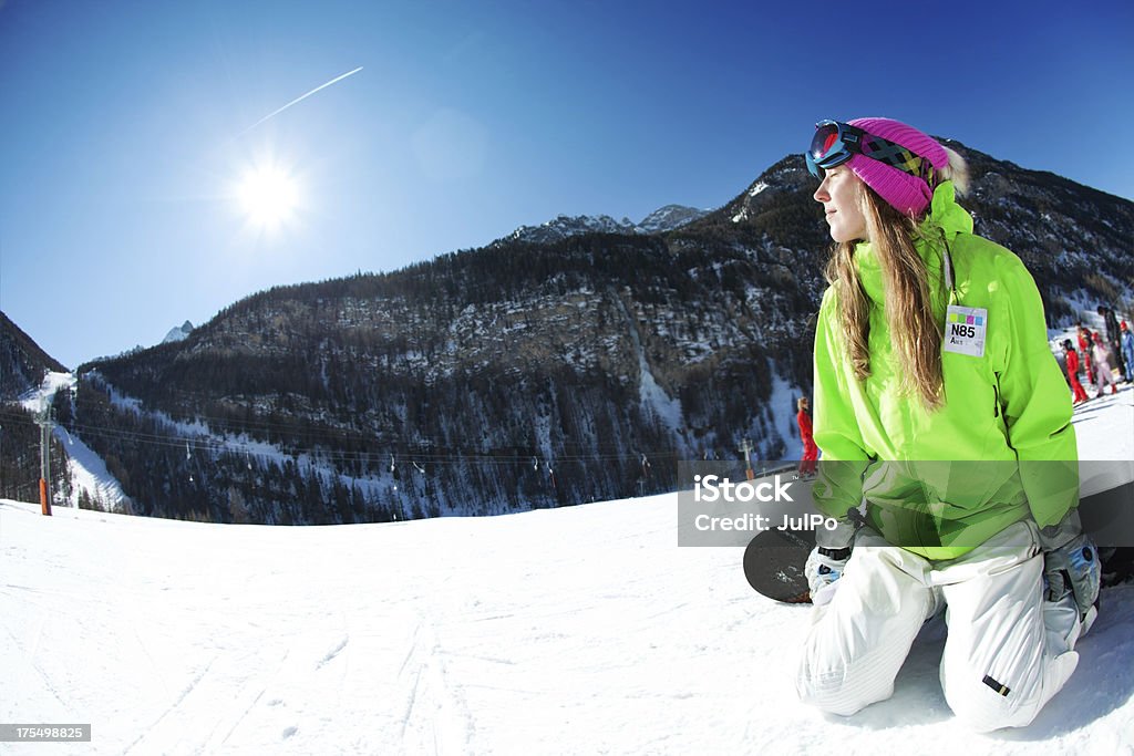 Inverno divertimento - Foto stock royalty-free di Abbronzarsi