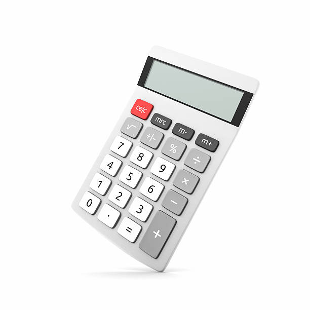 Calculator XL "Calculator of my own design on white background, this version with blank display.See all my" calculator stock pictures, royalty-free photos & images