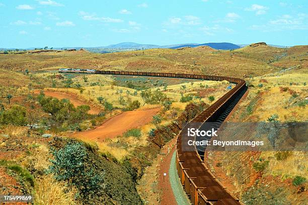 30 000 Tonnen Eisenerz Heads Zum Hafen Stockfoto und mehr Bilder von Eisenerz - Eisenerz, Bergbau, Pilbara-Nationalpark