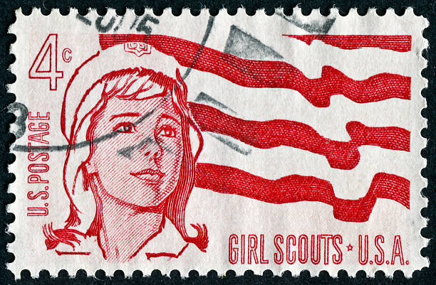 istock Girl Scouts Stamp 175499918