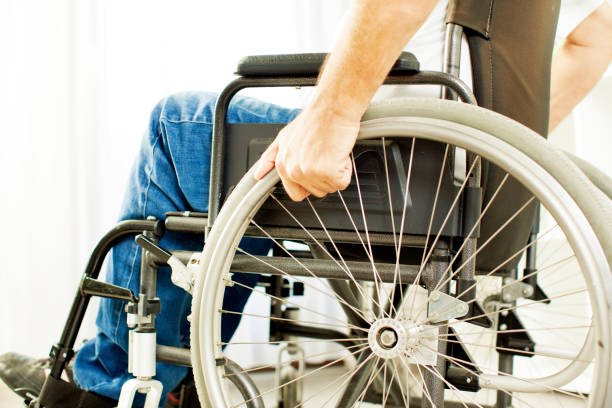 istock Man in a wheelchair. 175500047