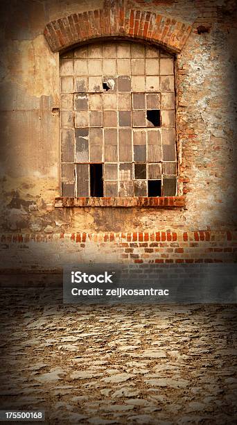 Window In Brick Wall Stock Photo - Download Image Now - Abstract, Antique, Arch - Architectural Feature