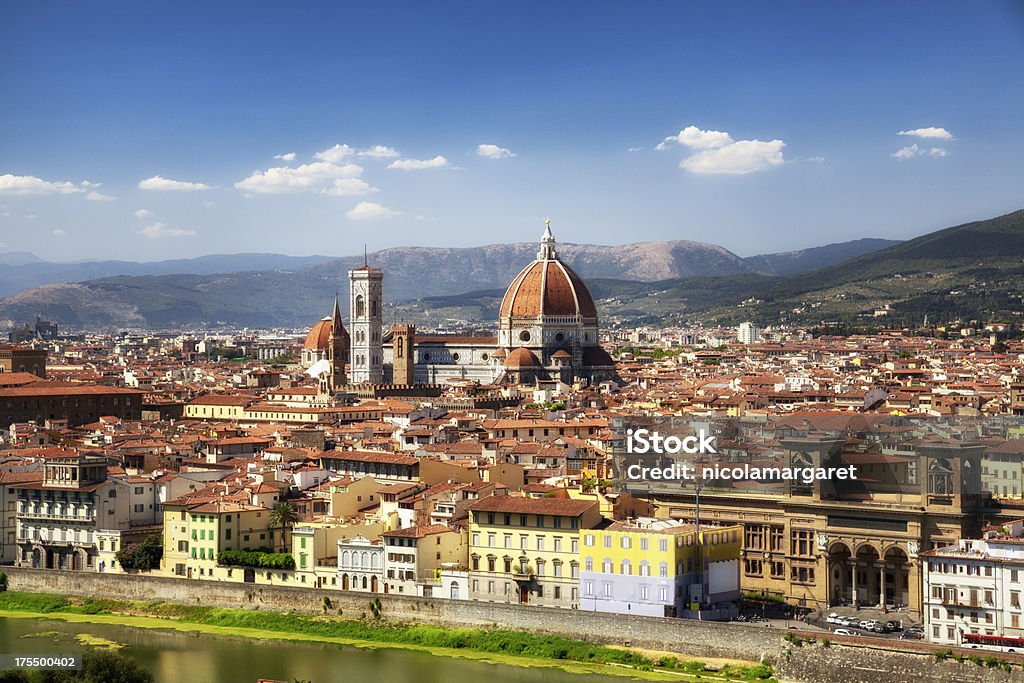 Florence: Duoma panorama - Royalty-free Ao Ar Livre Foto de stock