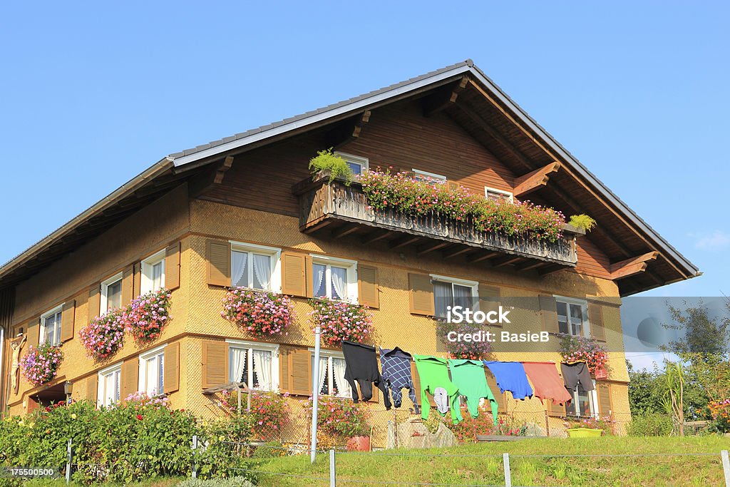 Bauernhaus in Österreich - Lizenzfrei Alpen Stock-Foto