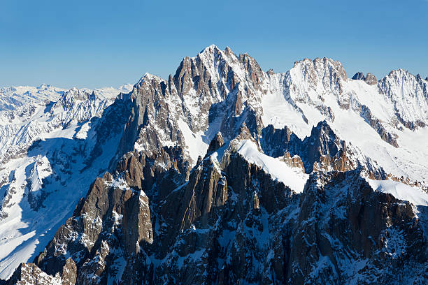 istock Panoramic view of French Alps 175500749