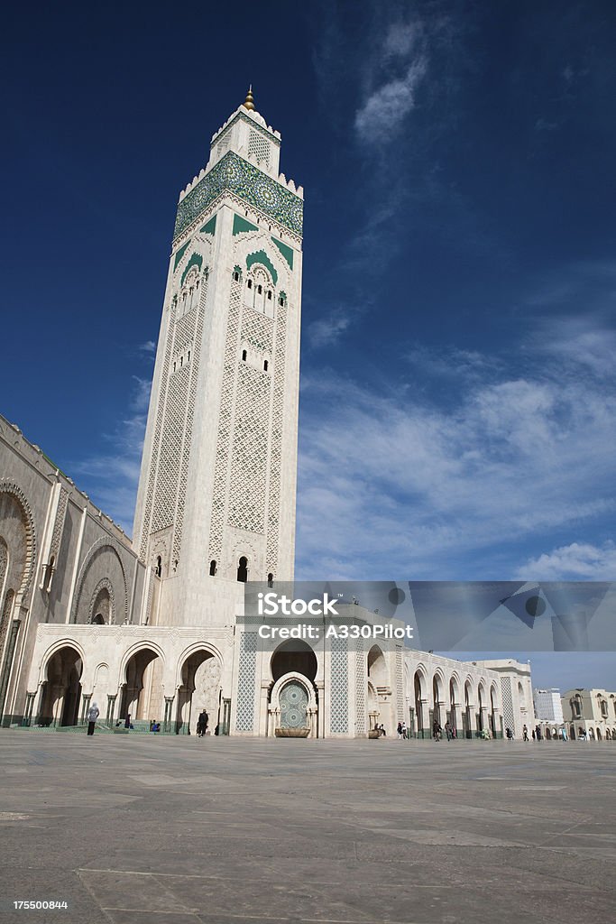 Casablanca, Moschea di Hassan II con letto King - Foto stock royalty-free di Africa