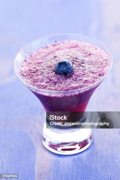 Blueberry Martini Stock Photo - Download Image Now - Alcohol - Drink, Antioxidant, Back Lit