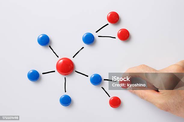 Diagrammatic 人チャート - つながりのストックフォトや画像を多数ご用意 - つながり, カットアウト, カラー画像