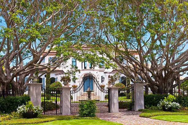 hôtel residence inn du sud - southern mansion photos et images de collection