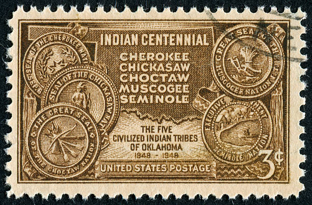 Indian Territory Of Oklahoma Stamp
