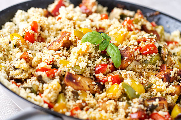 couscous Cous Cous whit meat and vegetables couscous stock pictures, royalty-free photos & images