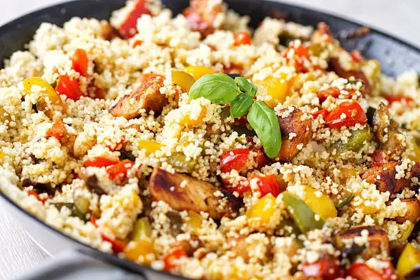 Cous Cous whit meat and vegetables