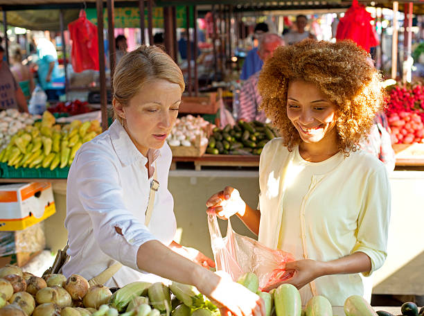 istock Women at market. 175502821