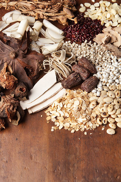 istock Variety of Chinese Medicinal Herb Vt 175502955