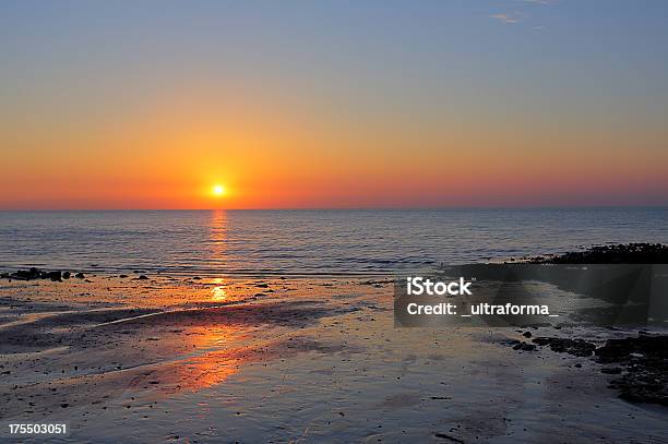 Sunset From Margate England Stock Photo - Download Image Now - Margate - England, Sunset, Beach