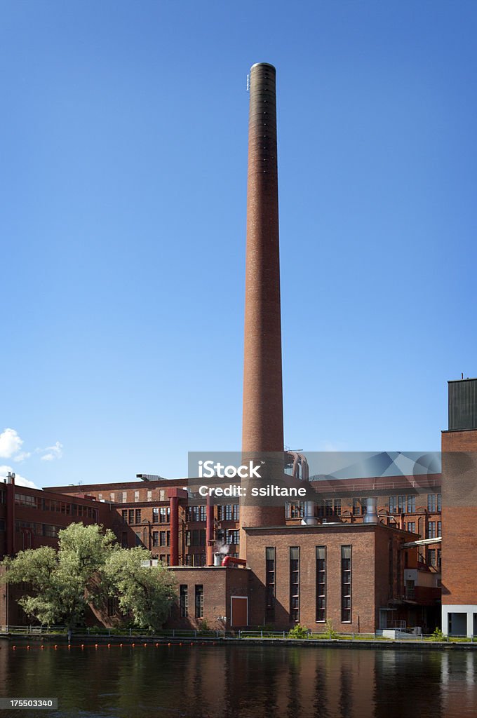 Fábrica de Tampere, na Finlândia - Royalty-free Cidade Foto de stock