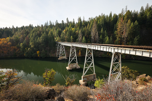 Railroad Bridge from the movie Stand By Me