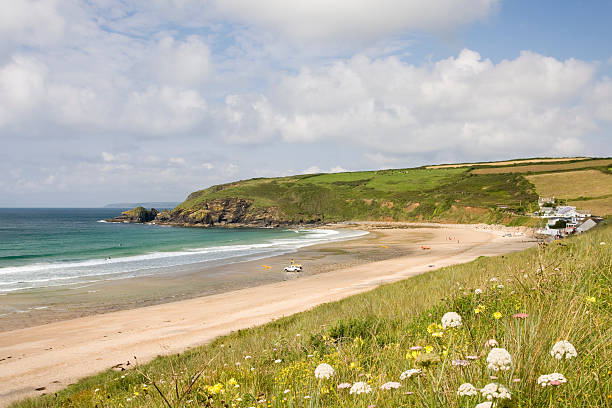 istock Praa Sands beach on the south coast of Cornwall 175503633