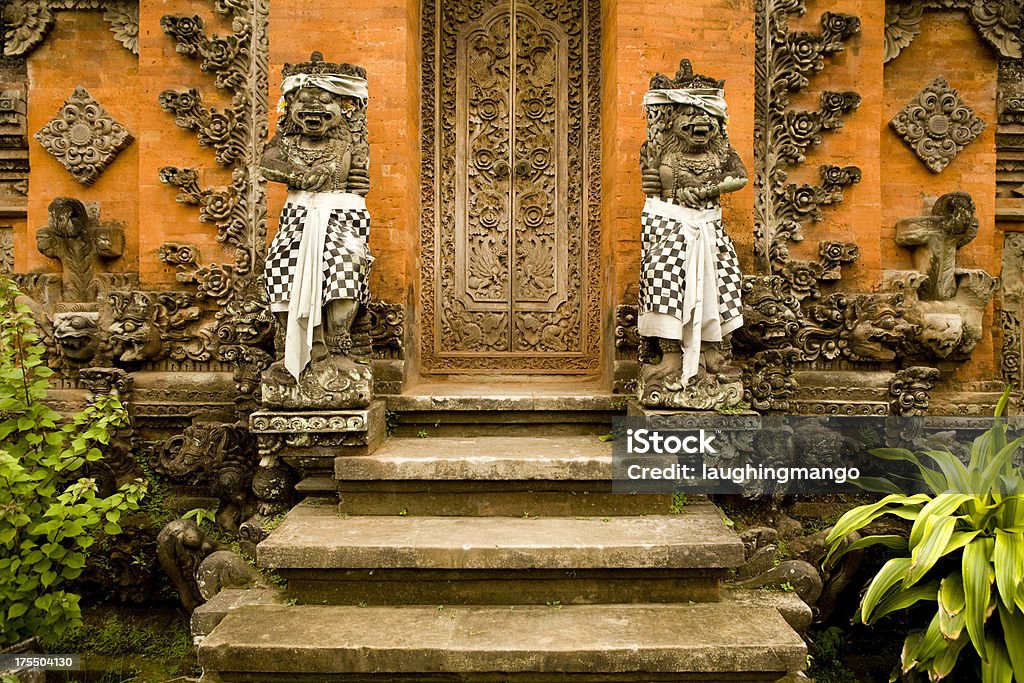 Balinise Architektura Bali Ubud - Zbiór zdjęć royalty-free (Archipelag Sundajski)