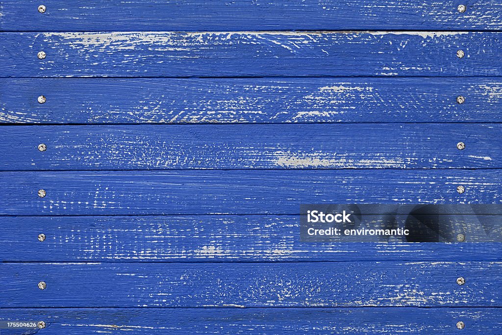 ブルーの木製のフェンスの背景。 - カラー画像のロイヤリティフリーストックフォト