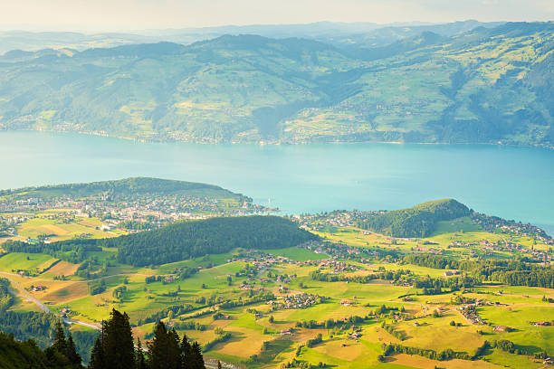 istock aerial view of switzerland 175505538