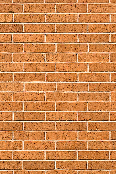 istock Orange Brick Wall Background - XXXL Photo 175505565