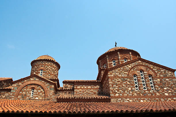 Vodoca (Vodocha) monastery stock photo