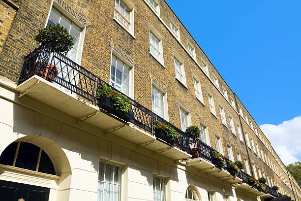 istock Brick rowhouses in London 175505767