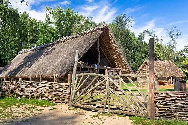 "The old, early medieval Slavic settlement, Biskupin, PolandSee more RURAL SCENE images here:"