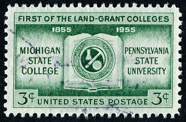 istock First Of The Land-Grant Colleges Stamp 175506331