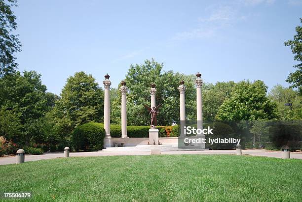 Beneficence Statue Stock Photo - Download Image Now - Muncie, Ball State University, Campus