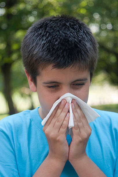 istock Allergic teenager 175506943