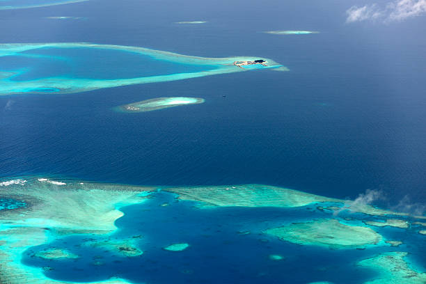 istock High angle view from an Island on the Maldives 175508904
